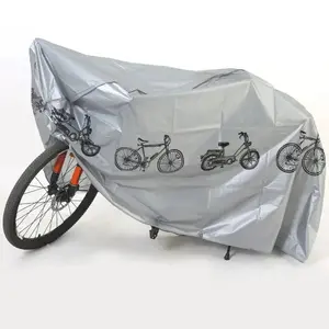 All-Weather Universal Bike Cover for Outdoor Storage, UV Protection Dust & Wind Resistant, Heavy-Duty Bicycle Shield Cover