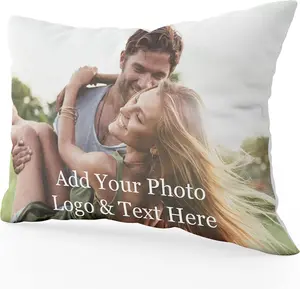 Custom Love, Couple Photo Pillowcase w Any Picture | 30x20 - Optional Pillow Insert | Personalized Pillow Cover with Your Loved Ones | Custom Gifts w Any Picture, Couple Gifts
