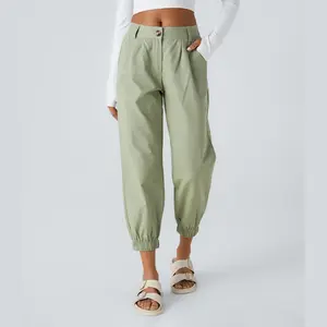 Halara Mid Rise Casual Joggers with Pockets