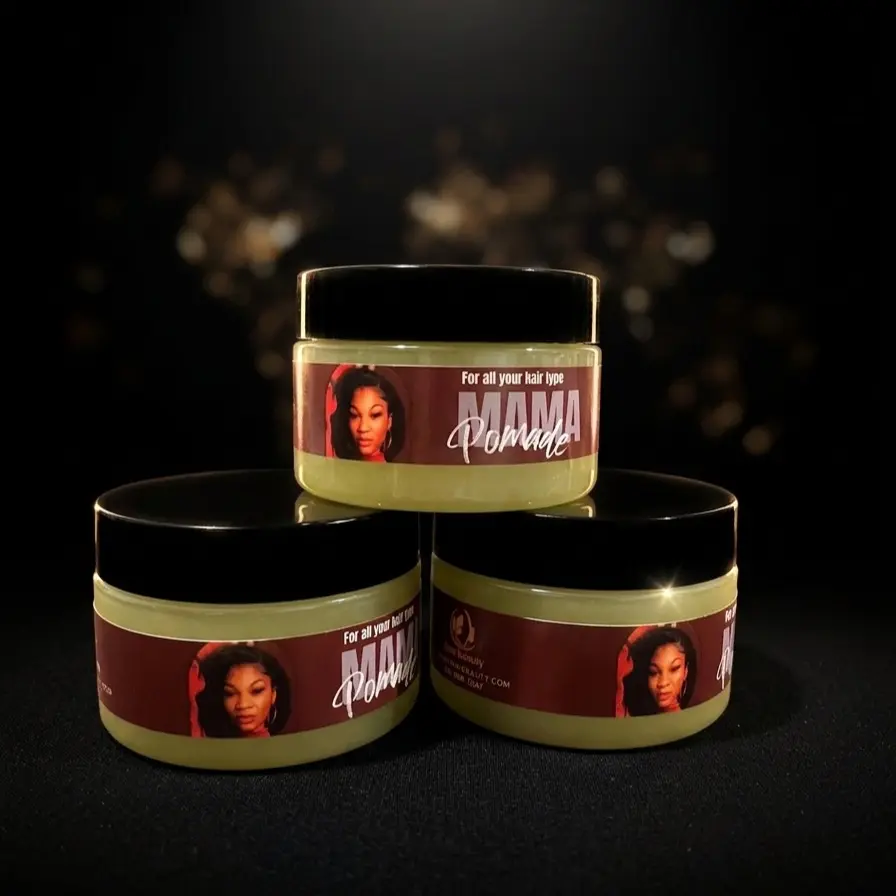pack of 3, 4oz MAMA's HAIR pomade Boots Hair Growth Stronger, Thicker, Healthier, Hair fast Pomade, for all hair type