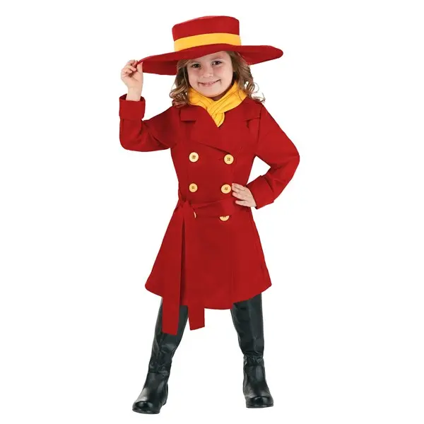 Toddler Carmen Sandiego Costume