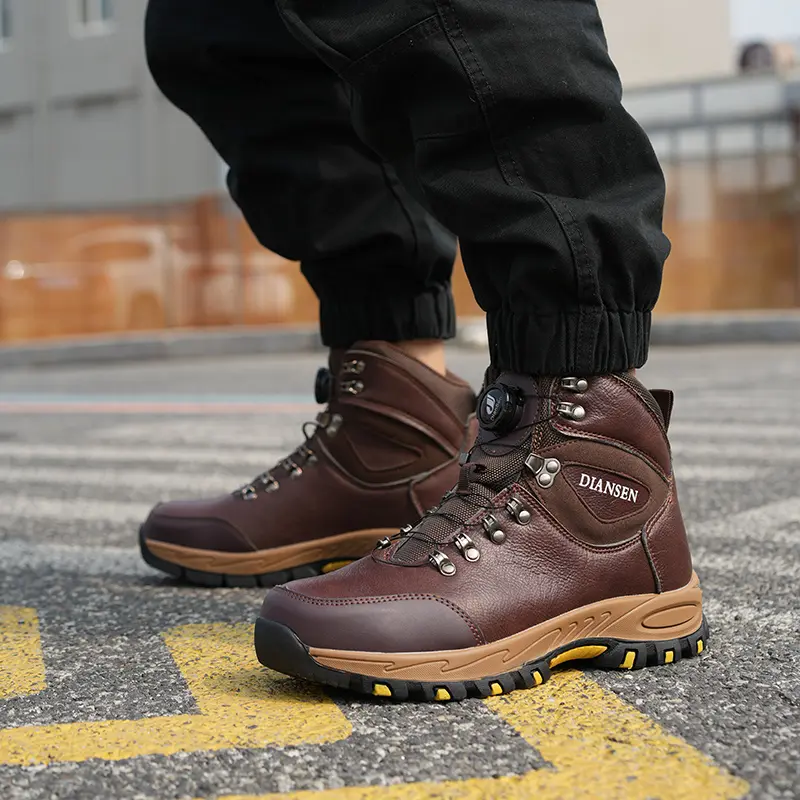 brown casual dress boots Amazon.com | PARTY Mens Dress Boots - Casual Lace-up Chukka Leather Boots for Men,LINUS-TAN-8