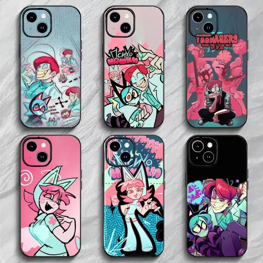 Game P-PsychoCuties Aesthetic, Durable, Shockproof Protective Casing - Lightweight Soft Smartphone Case for iPhone 11-17 Pro Max/Plus & Samsung Galaxy S23-S25 Devices, Cellphone Accessories