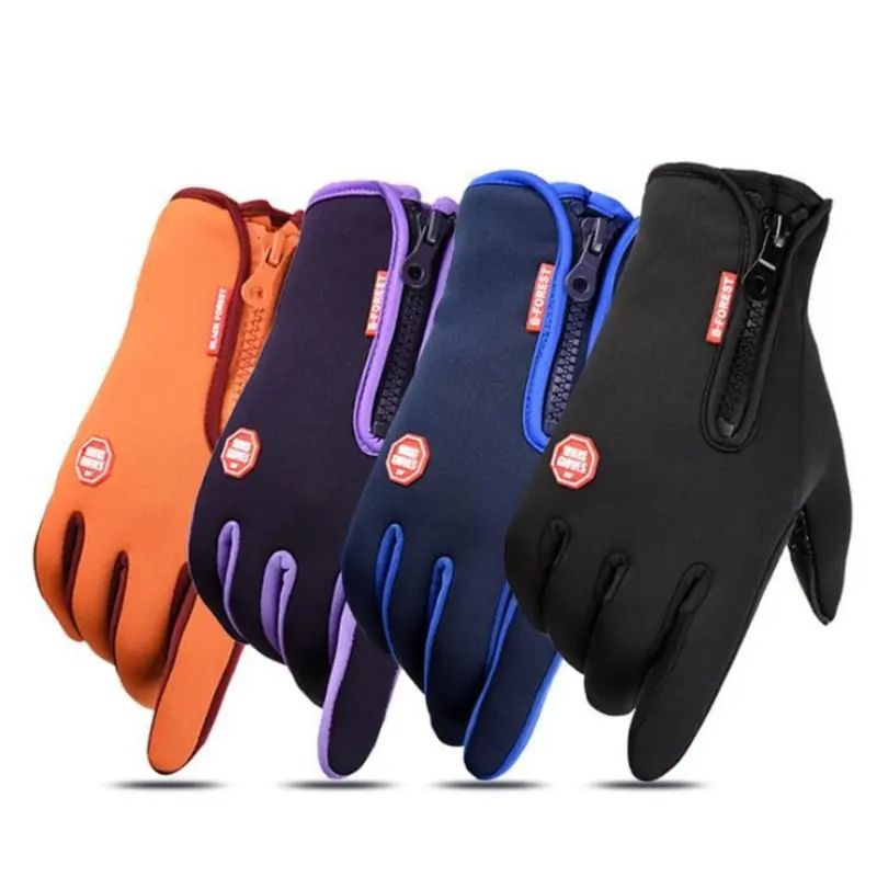 Men's & Women's Outdoor Thermal Gloves - Touchscreen, Waterproof, Windproof, Non-Slip Warm Insulated Gloves for Skiing, Cycling, All-Weather Winter Sports Protective Gear
