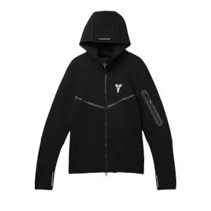 Nike Kobe Tech Fleece Full-Zip Windrunner Jacket 'Black/White'