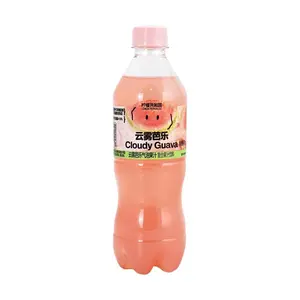 Lemon Republic Cloud Guava Sparkling Juice Drink 470ml - Real NFC Juice (>=10%), Low Calorie, Refreshing Beverage