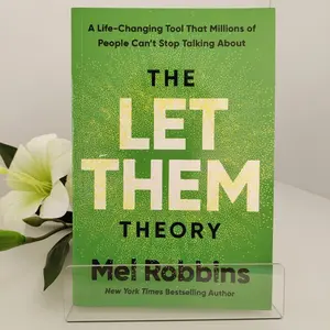 The Let Them Theory by Mel Robbins - A Life-Changing Self-Help Book to Stop Controlling Others and Start Focusing on Your Own Happiness, Stress Relief & Mental Wellness Guide for Adults