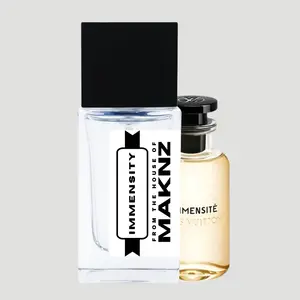 MAKNZ Immensity Men's Fragrance - fresh spicy, citrus, aromatic, amber, fresh, aquatic, musky, herbal