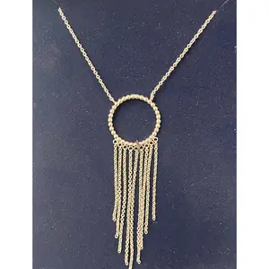 Montana Silversmiths Trailing Halo Fringe Necklace