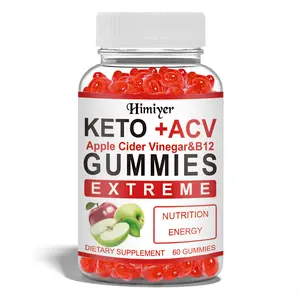 [FS] Himiyer Apple Cider Vinegar Gummies with Vitamin B12 & B9 – Vegan, Non-GMO & Gluten-Free. Supports Energy, Gut Health & Immune Function – ACV Supplement for Digestive Wellness