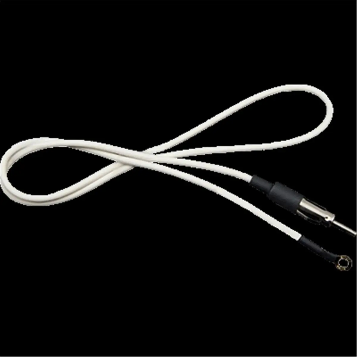 Jensen JEN-ANT1B 30 in. Small Soft Wire AM-FM Stereo Antenna, White - Excellent Sound Quality, Superior Sound Performance