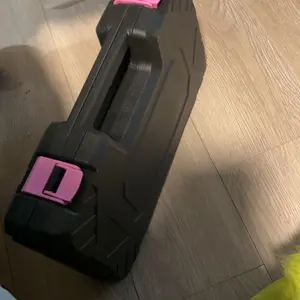 PULITUO 20V Cordless Pink Drill Tool Kit Set 238-Piece Power Drill Tool Box with Battery Electric Drill Driver for Lady's Repairing Kit Toolbox Tools Sets