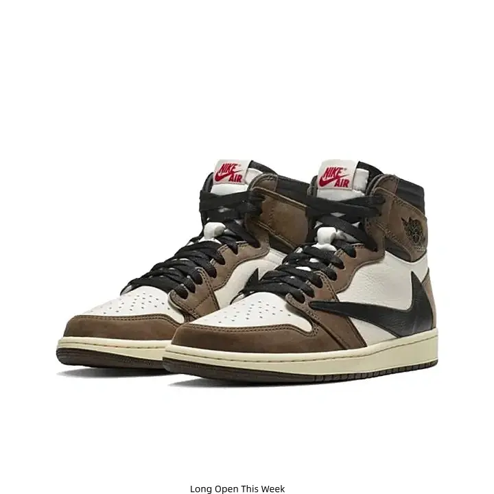 Sail White Dark Brown Black Swoosh Retro High Top Sneakers Vintage Cream Gum Sole Full Leather Breathable Casual Basketball Shoes for Men Women Daily Street Wear
