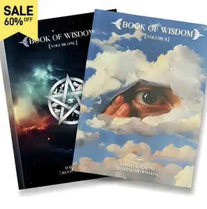 Book of Wisdom Volume 1&2 Paperbook Soft Cover Regular Edition English Spiritual Guidance Guide to Awakening and Transformation magic soft cover ramadan gifts prayer bookSpiritual Bible Study Journal new bible bible collection the jesus bible