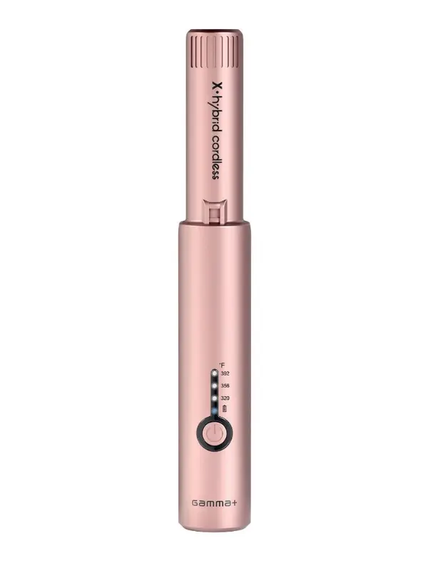 Gamma+ X-Hybrid Cordless Touch Flat Iron "Rose Gold" #GP720RG