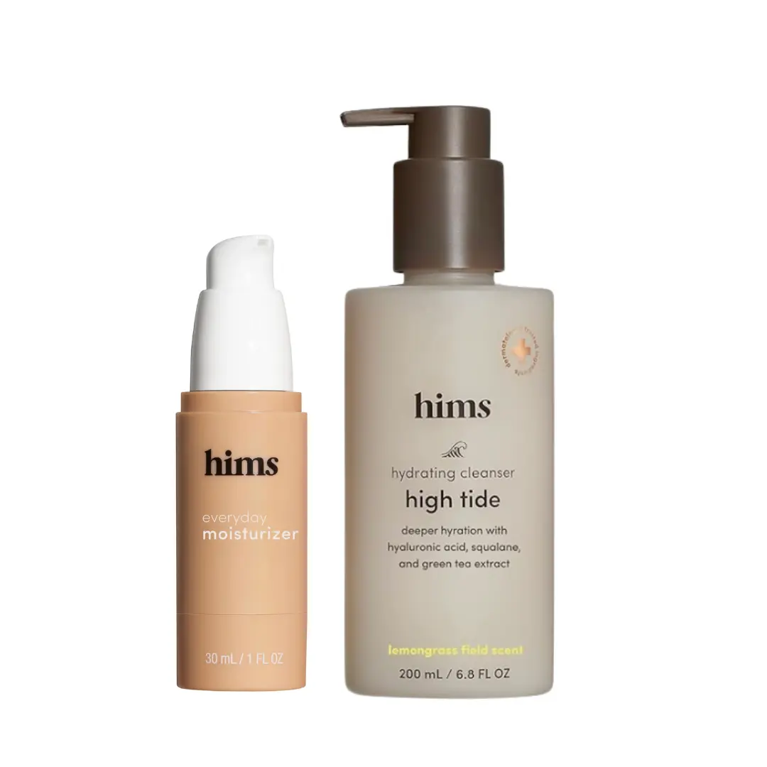 Hims High Tide Cleanser + Everyday Moisturizer - Bundle Hims High Tide Cleanser + Everyday Moisturizer - Bundle