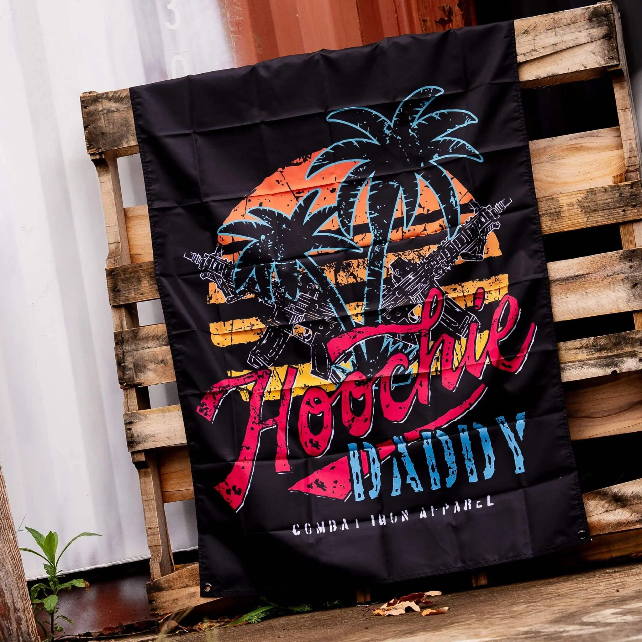 Hoochie Daddy's 5x3 ft Wall Mount Letter Banner Festive Flag, Home & Festive Party Supplies Backdrop, Briefing Rooms Decor, Ideal Gift