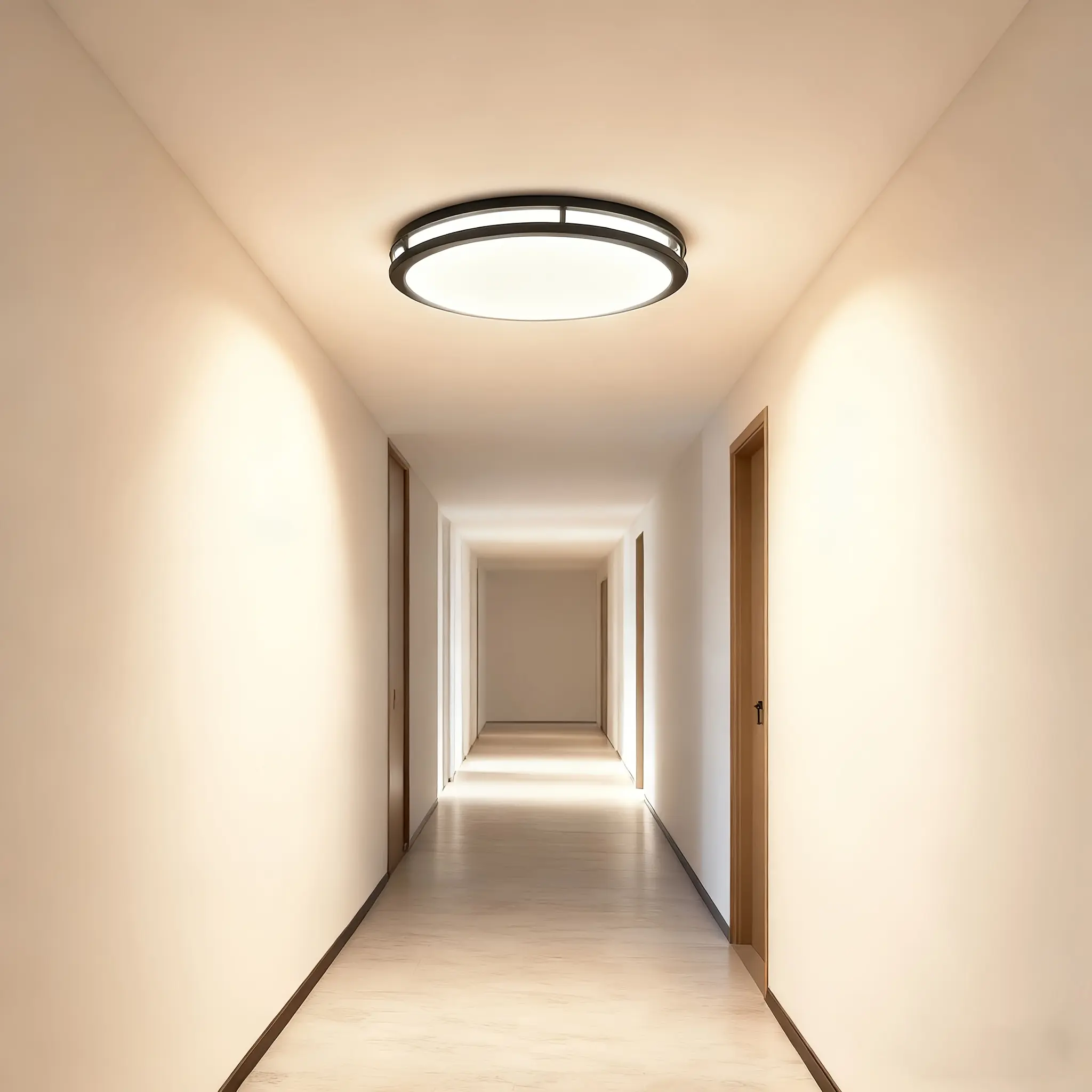 1/2 PCS 5CCT LED Double Halo Ceiling Light Modern Contemporary Flush Mount Ceiling Light Fixture with Brushed Finish and Acrylic Lens 5-Color Selectable Ceiling Lamp for Kitchen Bedroom Bathroom Hallway Stairwell homedecor light night summervibes