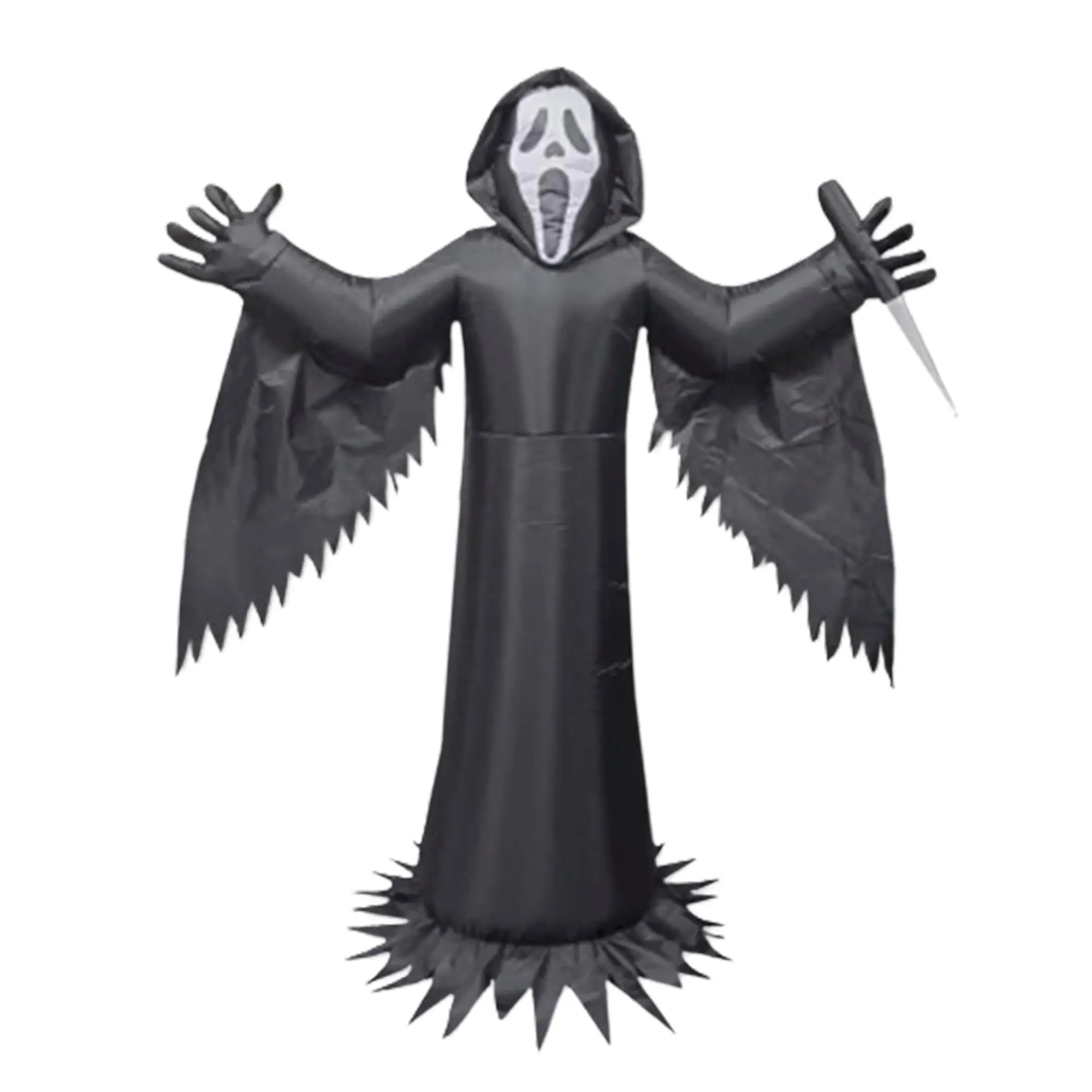 Fun World 6' Tall Ghost Face Lawn Inflatable