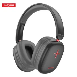 MZYMI Foldable,Wireless,Stereo,Headphones  True Wireless Open-Back PC Gaming Headset - Compatible with PCs and Mobile Devices - 24-bit High-Fidelity Audio, Broadcast-Grade Microphone, Floating Ear Foldable Wireless Stereo HeadphonesCups.