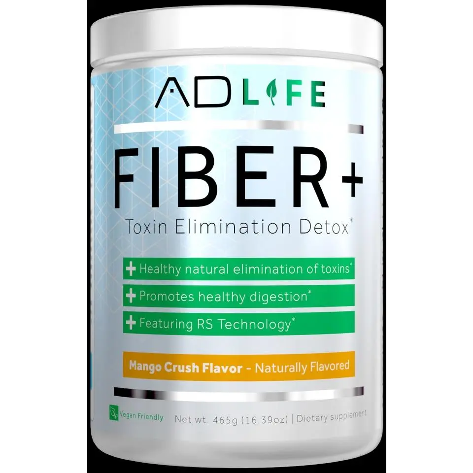 Project AD Fiber+ Dietary Supplement, Health & Nutrition Wellness Support, Edible