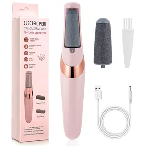 Electric Feet Callus Remover,Portable Electronic Foot FilePedicure Tools,Waterproof Foot Scrubber File,Pedi Foot Carefor Dead,Hard Cracked Dry Skin Manicure Nail Nail CareCutics Nail Art, holiday gifts rough adjustable foot file speed peel soft corn rasp