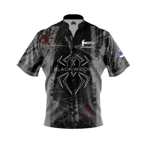 Hammer Black Widow Black Grey Grunge Xpress Ship Rocket Bowling Jersey