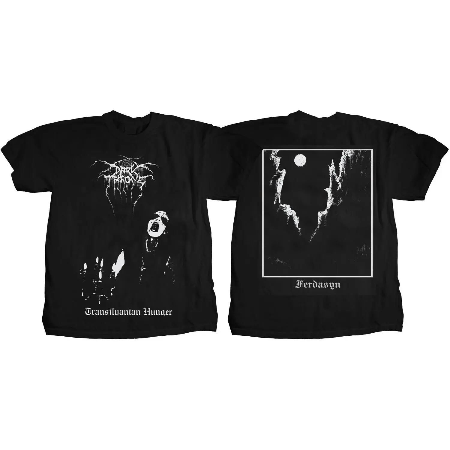 Darkthrone - Darkthrone - Transylvanian Hunger - T-Shirt - Large (Black)  [APPAREL] Black, L Shirt