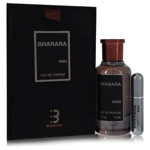 Bharara King Eau De Parfum 100ML Long Lasting Men's Fragrance Cologne 3.40oz with Vanilla Scent for Men