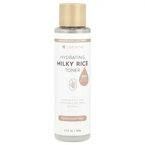 Tree To Tub Hydrating Milky Rice Toner, Fragrance Free, 5.1 fl oz (150 g)