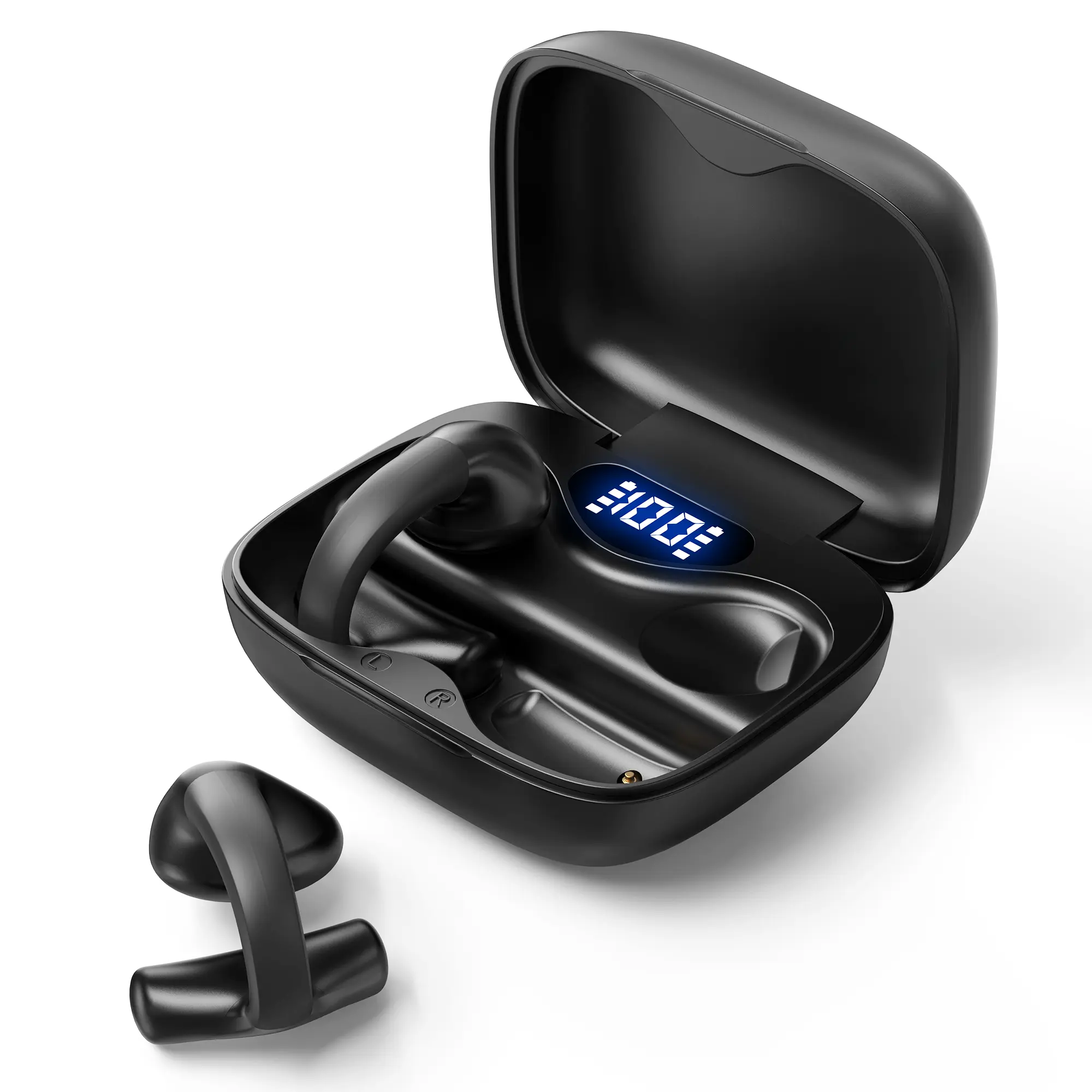 Medcursor Hearing Aids for Adults - Discreet Sound Amplification, Rechargeable Lithium Ion Batteries, 80 Hours Battery Life, Portable Design, No Prescription Needed, EU Plug - Healthcare Supplies, Hearing Impaired Solutions