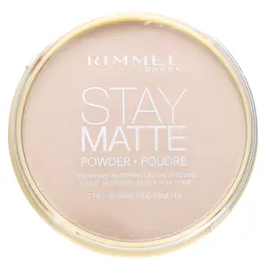 Rimmel London Stay Matte, Lightweight-Mattifying Powder, 003 Natural, 0.49 oz (14 g)