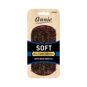 Annie #2082 Soft 100% Boar Bristle Military Brush