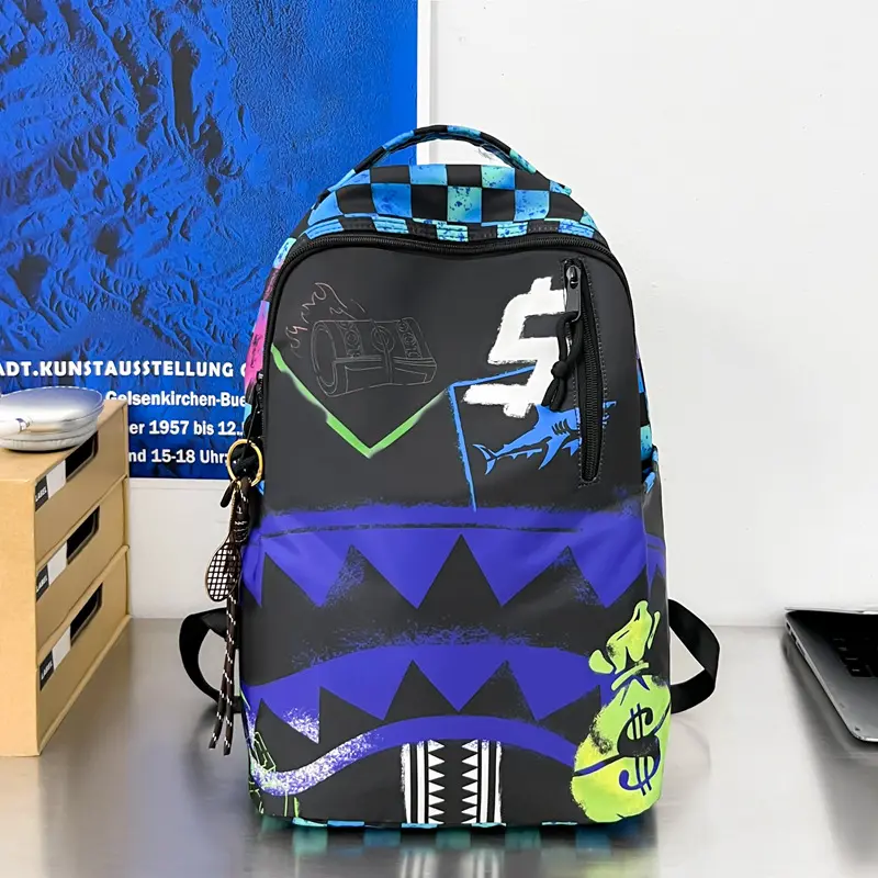 Sprayground Unisex Casual Outdoor Backpack Capacity Camouflage Laptop Bag 16inch Sprayground Unisex Casual Outdoor Backpack Capacity Camouflage Laptop Bag 16inch