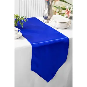 13.5"x108" Satin Table Runner - Royal Blue (1pc)