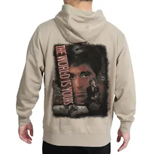 Mountana Hoodie, Oversized Black Streetwear, Scarface Inspired Apparel, Miami Vice Vibes Sweatshirt, Men’s & Women’s Unisex