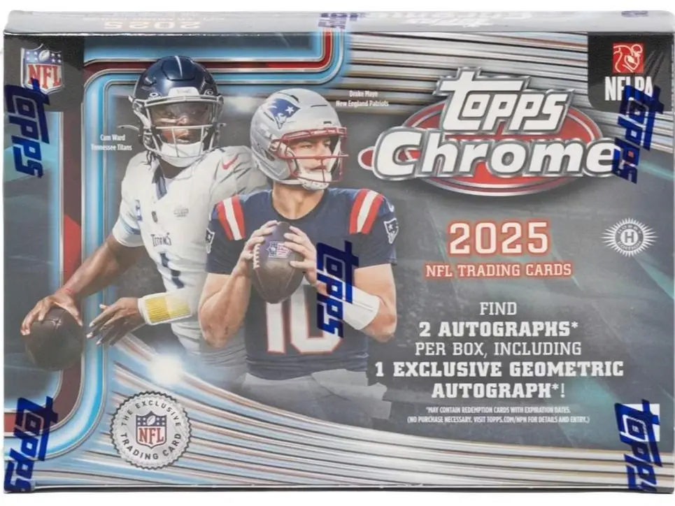 2025 Topps Chrome Football Breakers Delight