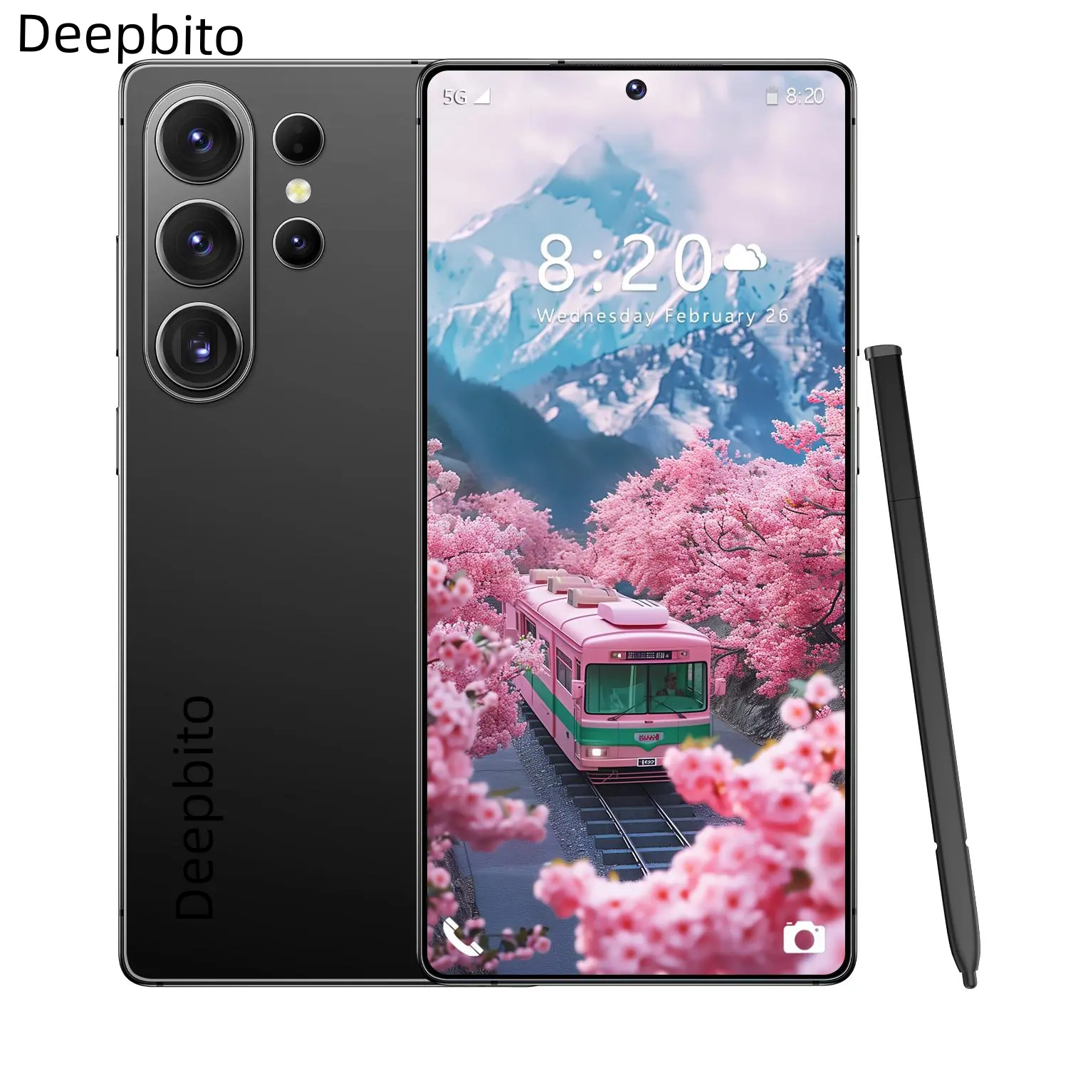 DEEPBITO S26 Smartphone & Multi-Functional Tablet Combo, equipped with 16GB RAM + 1TB storage, a 6.9-inch display and dual SIM dual standby capability. This device only works with the T-Mobile network and is an ideal pick for gaming enthusiasts.