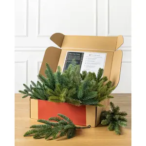 Branch Sample Kit, Set of 10, Most Realistic, 5", Green, Unlit Artificial Christmas Tree by Balsam Hill