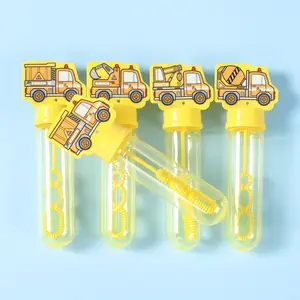 New Engineering Vehicle Bubble Tube Soap Bottle Construction Birthday Party Decor Kids Favors Toys for Guests Gifts Baby Shower Gifts
