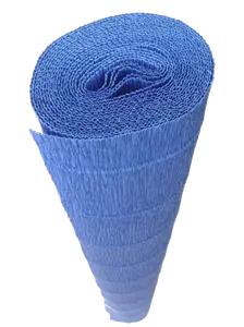 Italian Crepe Paper roll 180 gram - 557 CARIBBEAN BLUE