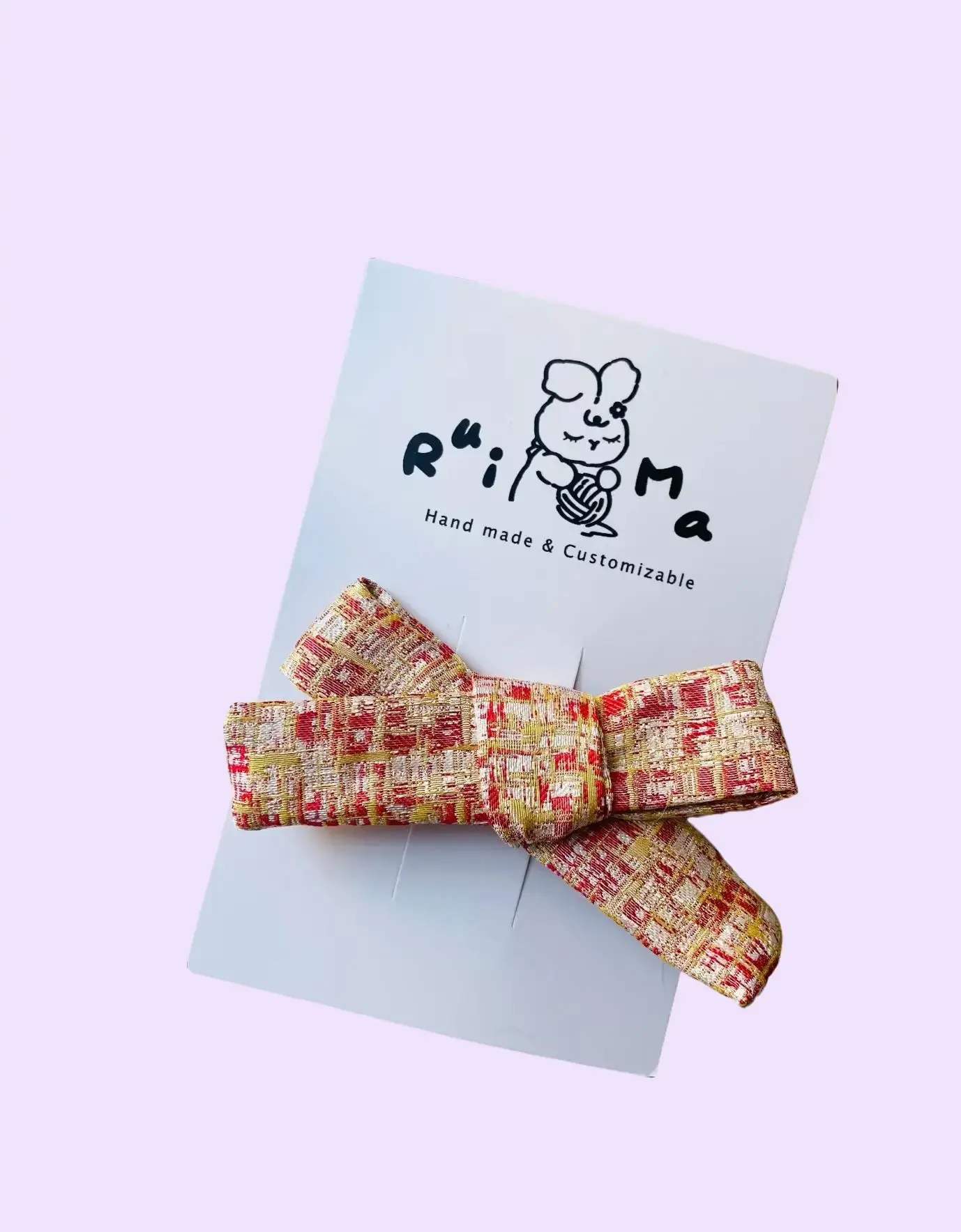 Ruima Hand-Embroidered Flower Hair Clips - 2-Piece Preppy Korean Sweetheart Fabric Bow Barettes, Breathable Cute Girls’ Daily Hair Accessories for School/Party Hairstyles, Two Piece Set, Flowers
