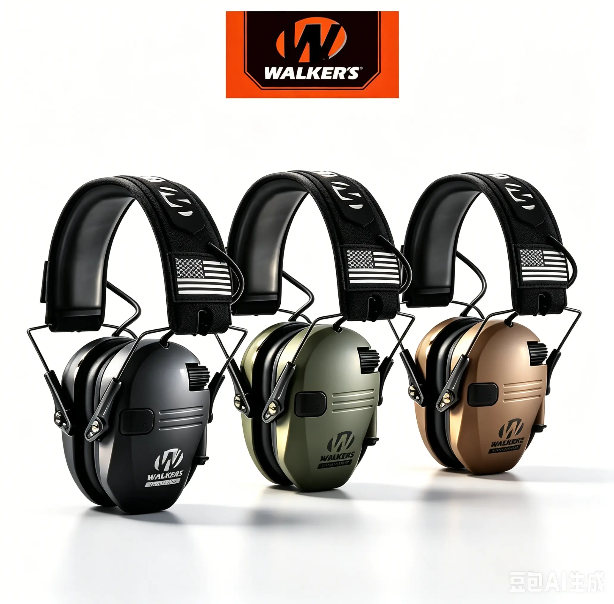 Hunting Noise Reduction Pickup Hearing Protection Hunting Earmuffs for Competition Hunting Work Sports Special Electronic Noise Reduction Earphones Adjustable Head mounted Headphones