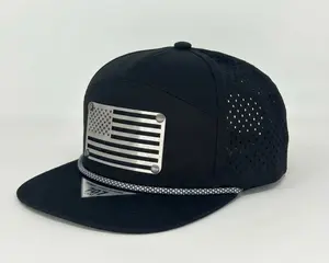 USA Flag and We The People Hat  Patriotic Trucker Snapback