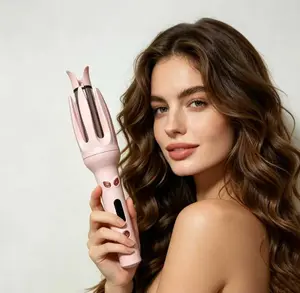 Automatic Hair Curling Iron, 28mm Hair Curler, Negative Ion Automatic Hair Hair Curl Wand, 4 Modes Adjustable Temperatures Rotating Curling Iron for Women, Hair Styling Tools for Home, Hair Styler