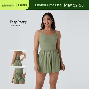 Halara Pocket 2-in-1 Romper-Easy Peezy Edition