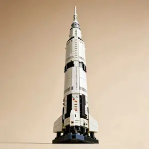 2476 pieces or more of rocket model building bricks, building block model, high-difficulty space rocket and spacecraft assembly toy, birthday gift
