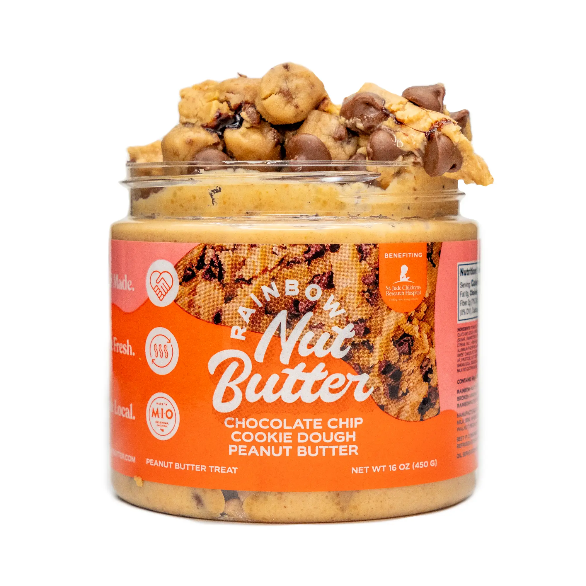 Cookie Dough Peanut Butter Nut Butter Snack Treat Dessert Chocolate THIS ITEM WILL ARRIVE MELTED! ALL OF THE CHOCOLATE WILL MELT IN THE HEAT! PLEASE