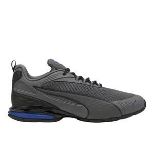 PUMA Mens Magnetic Lace Up Running Sneakers Shoes - Grey