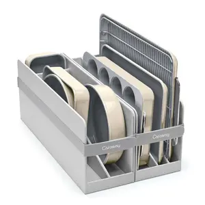 Caraway Nonstick Ceramic Bakeware Set (11 Pieces) - Baking Sheets, Assorted Baking Pans, Cooling Rack, & Storage - Aluminized Steel Body - Non Toxic, PTFE & PFOA Free